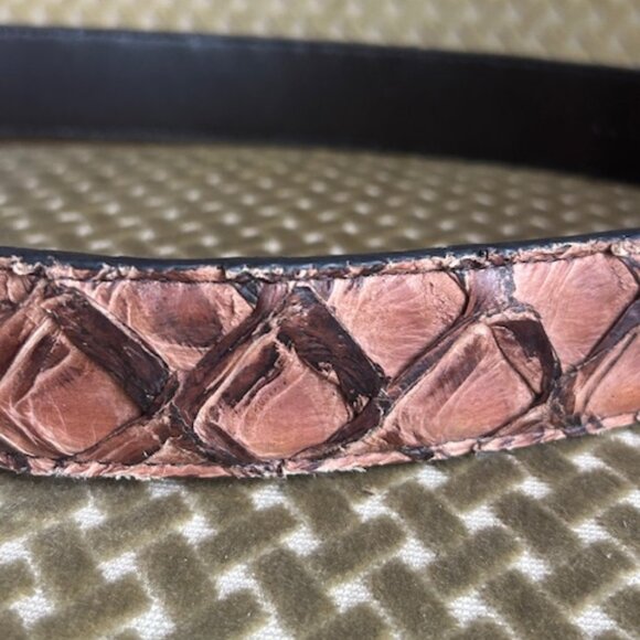 Cody James  Men's Longhorn Hand Made Western Embossed Leather Belt New 34 - Picture 13 of 16